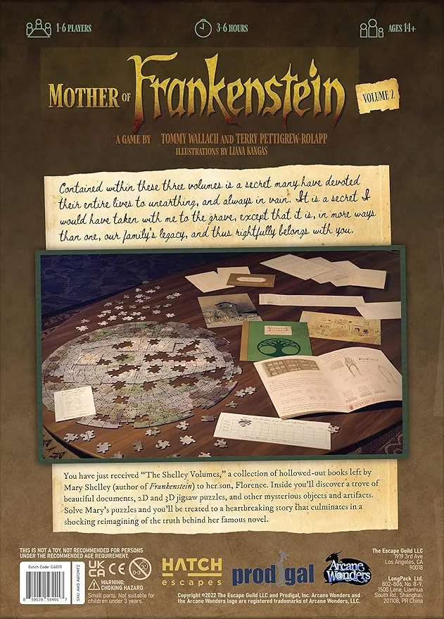 mother of frankenstein: volume 2