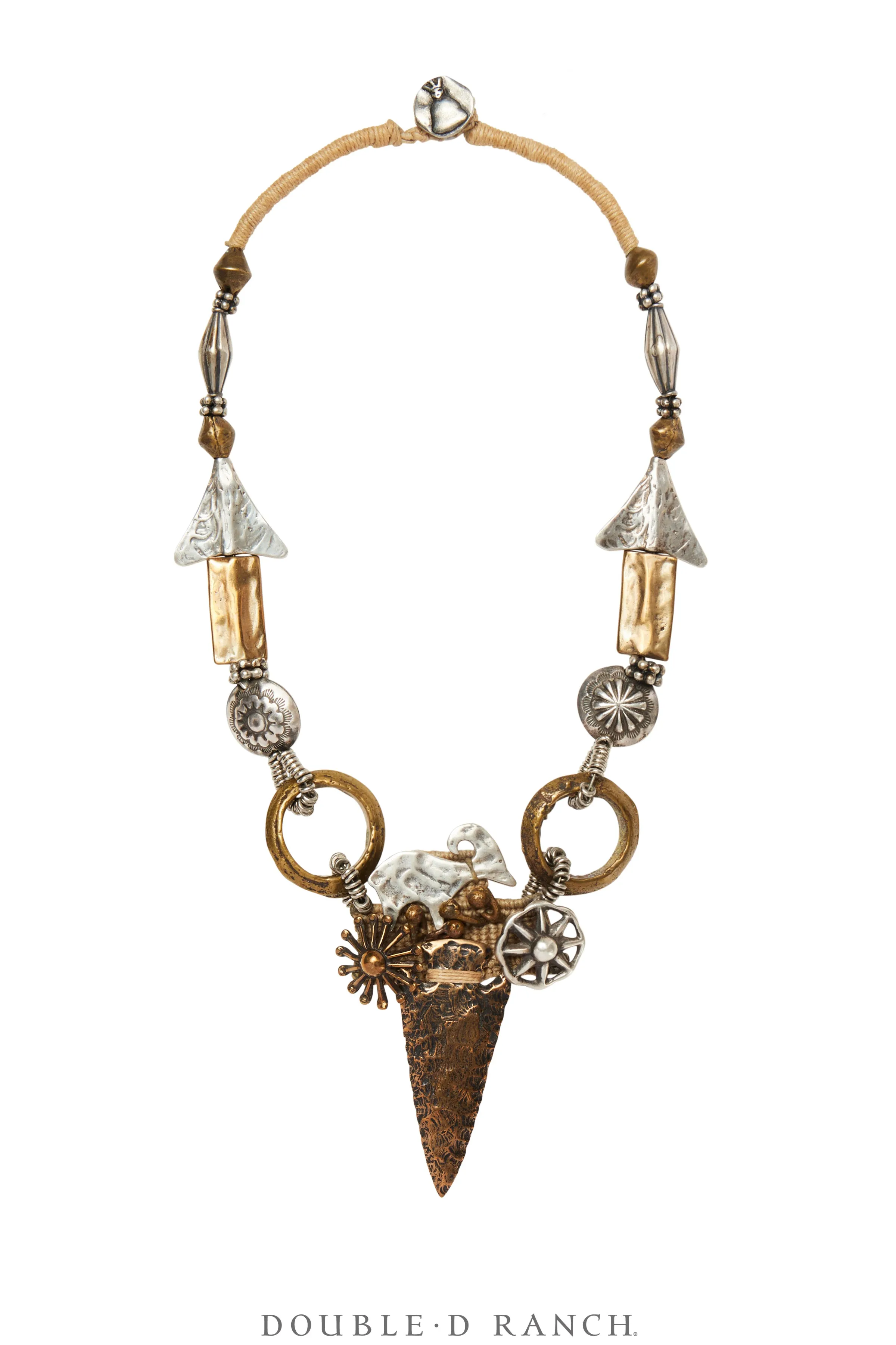 Necklace, Mummy's Bundle, Collar, Arrowhead, Hallmark, Vintage, 3289