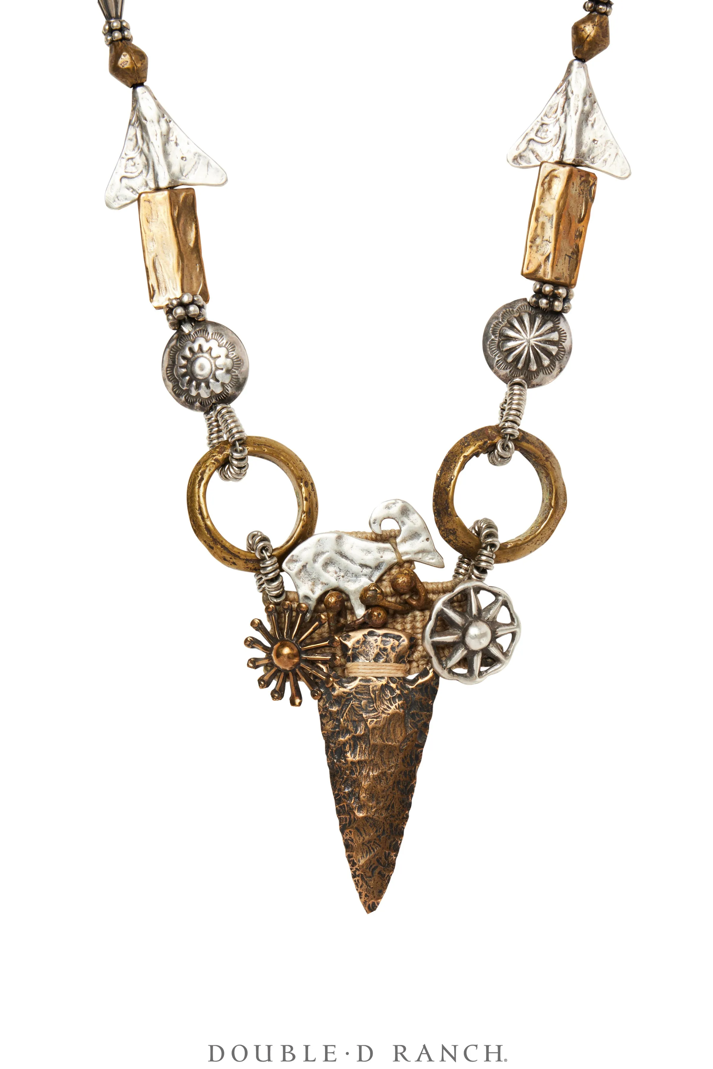 Necklace, Mummy's Bundle, Collar, Arrowhead, Hallmark, Vintage, 3289