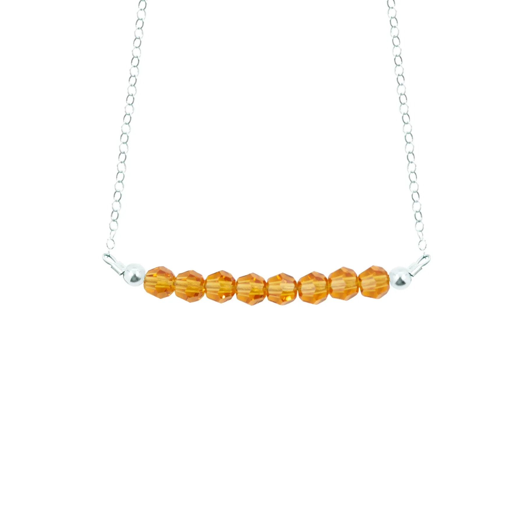 November Birthstone Necklace