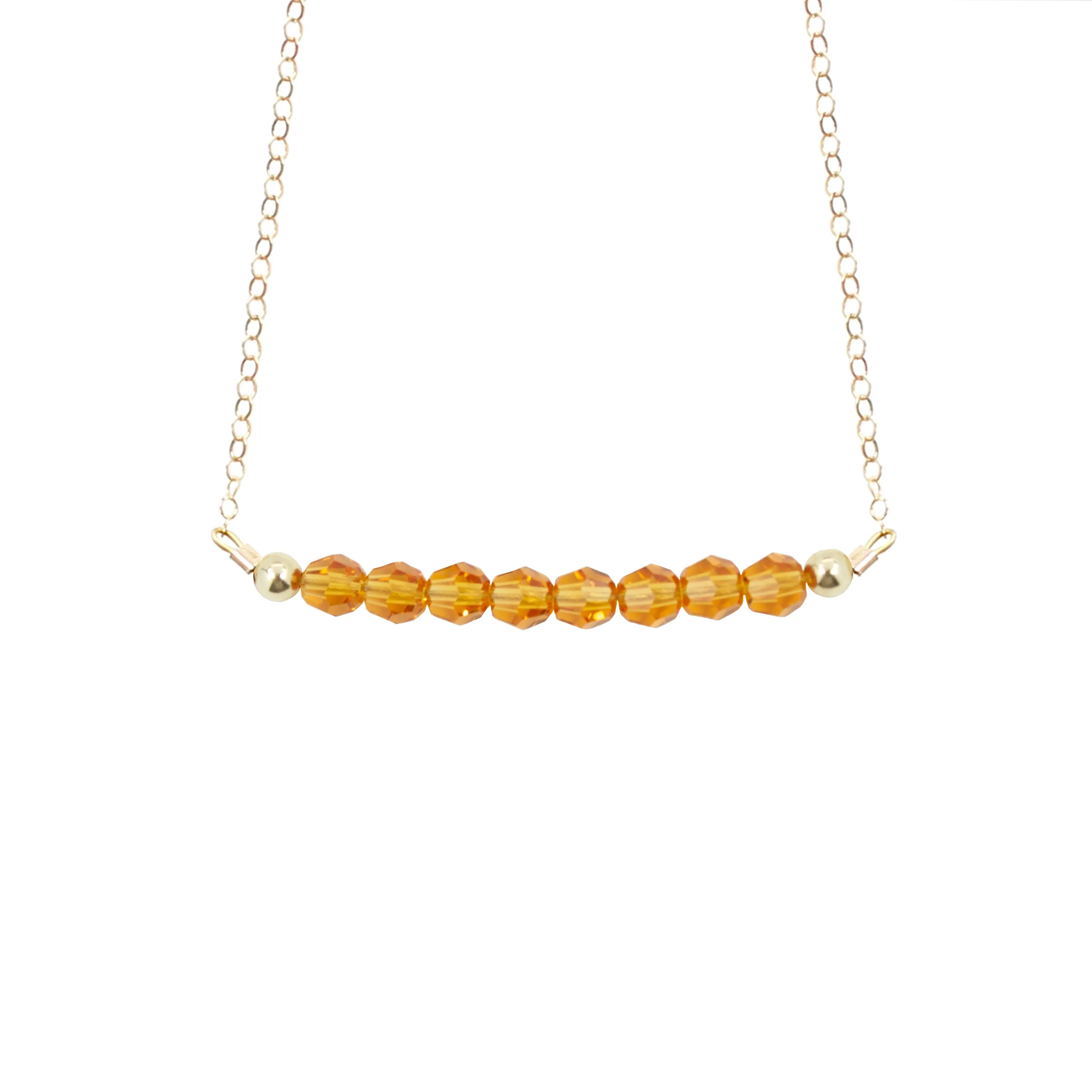 November Birthstone Necklace