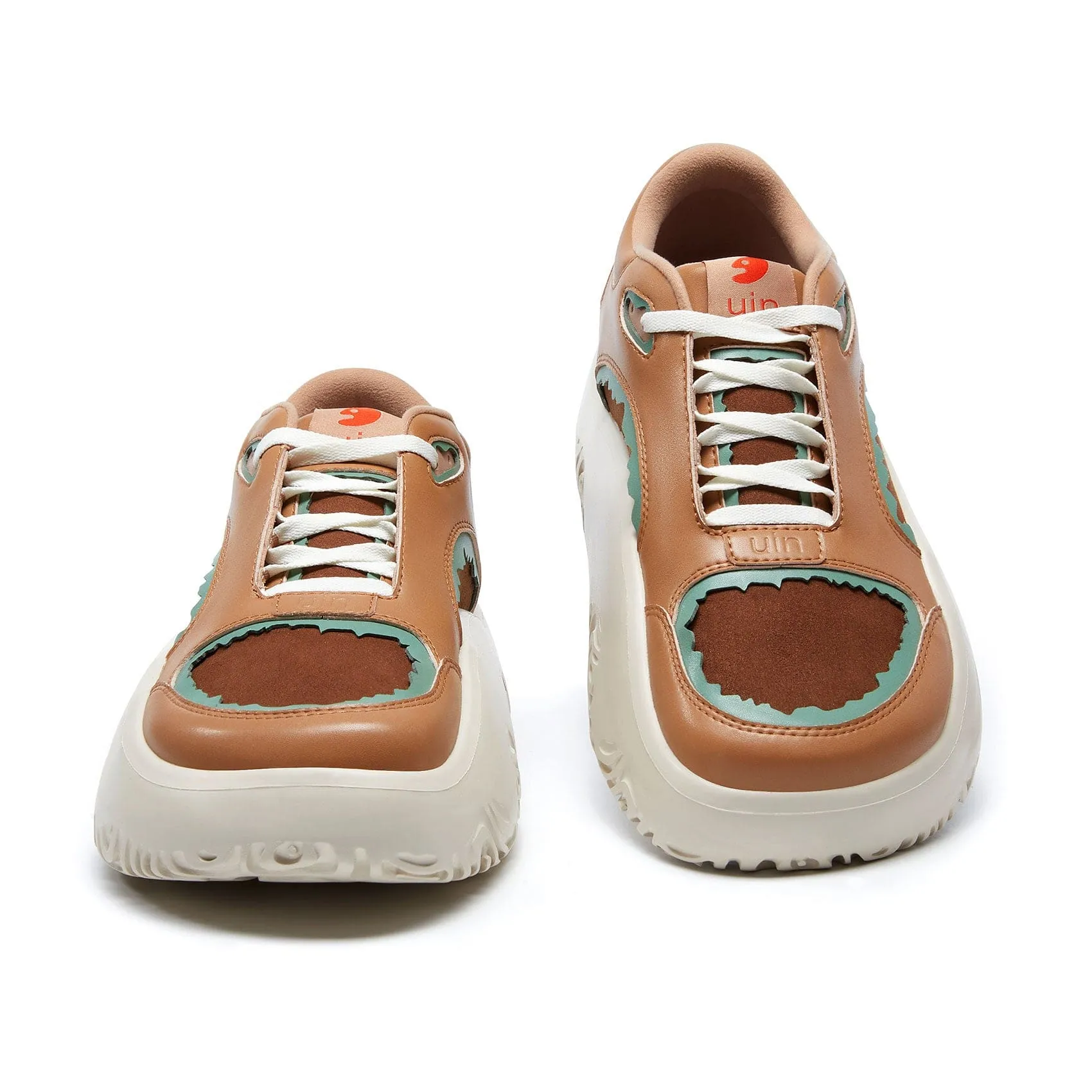 Oak Brown White Vigo V Men