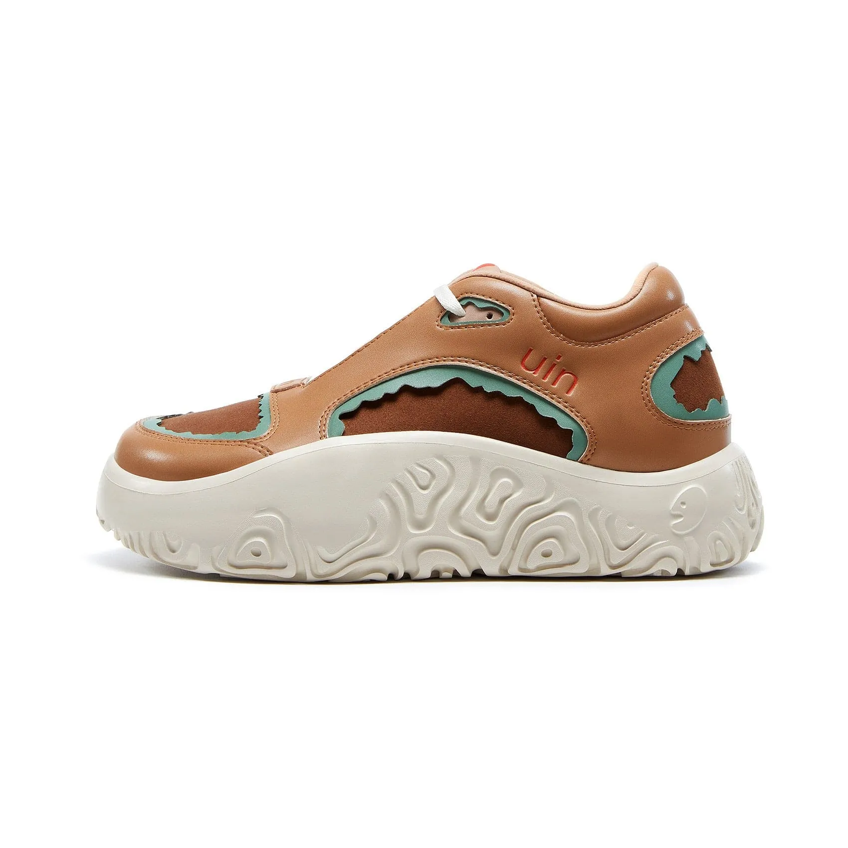 Oak Brown White Vigo V Men