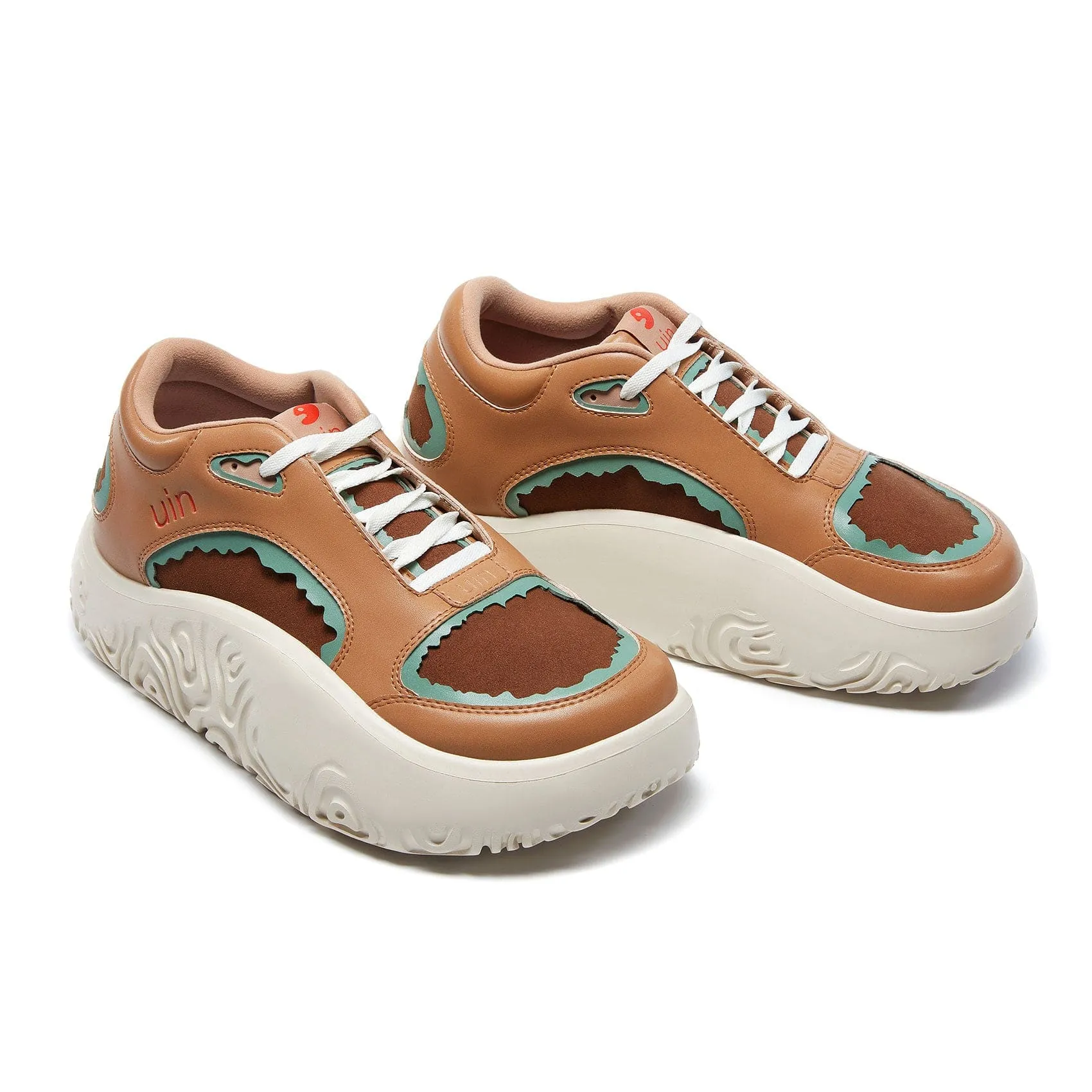Oak Brown White Vigo V Men