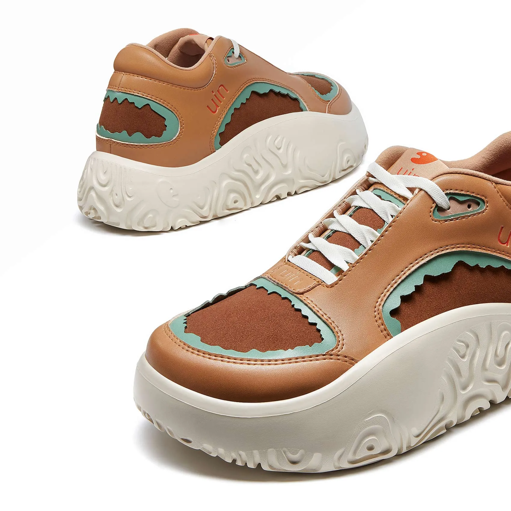 Oak Brown White Vigo V Men