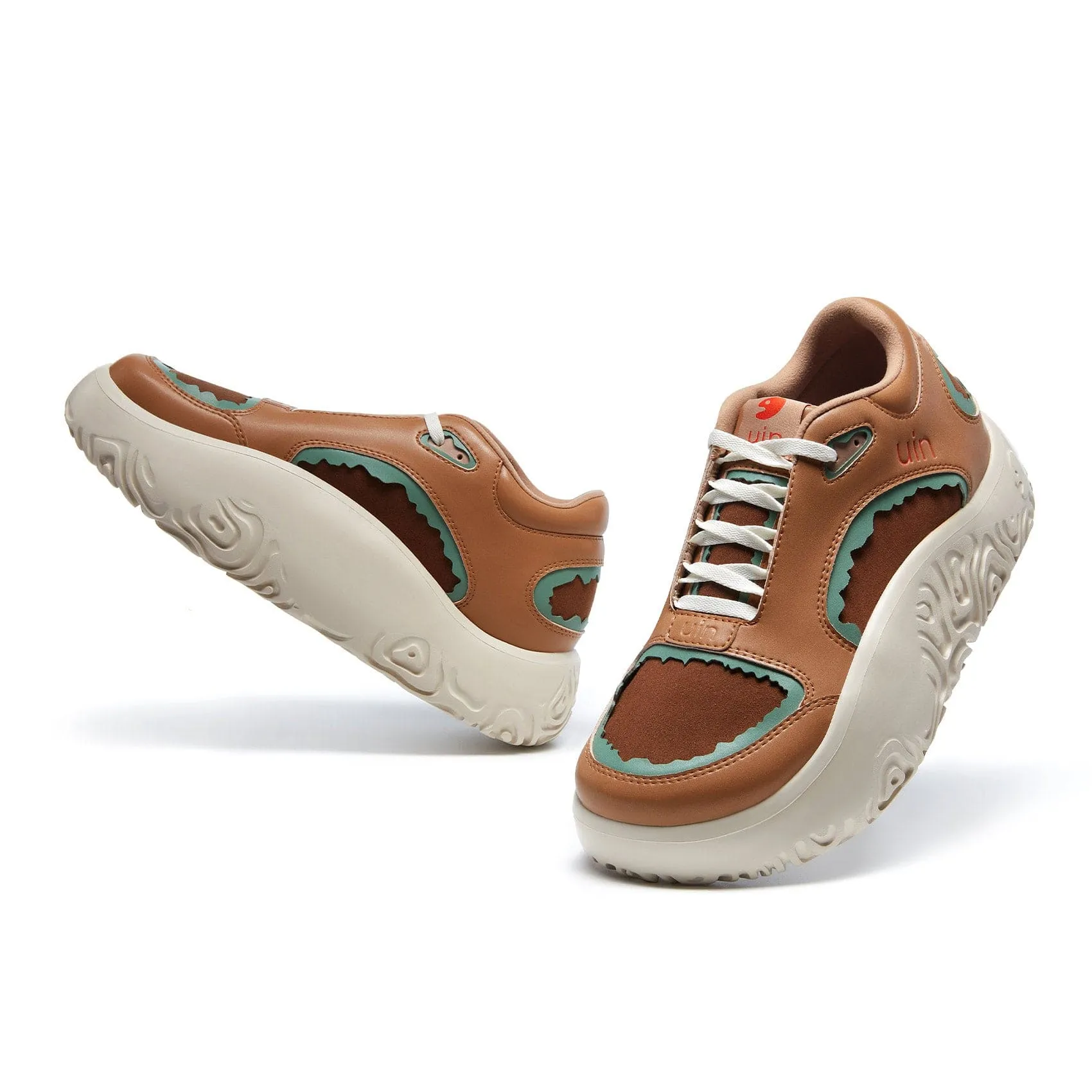 Oak Brown White Vigo V Men