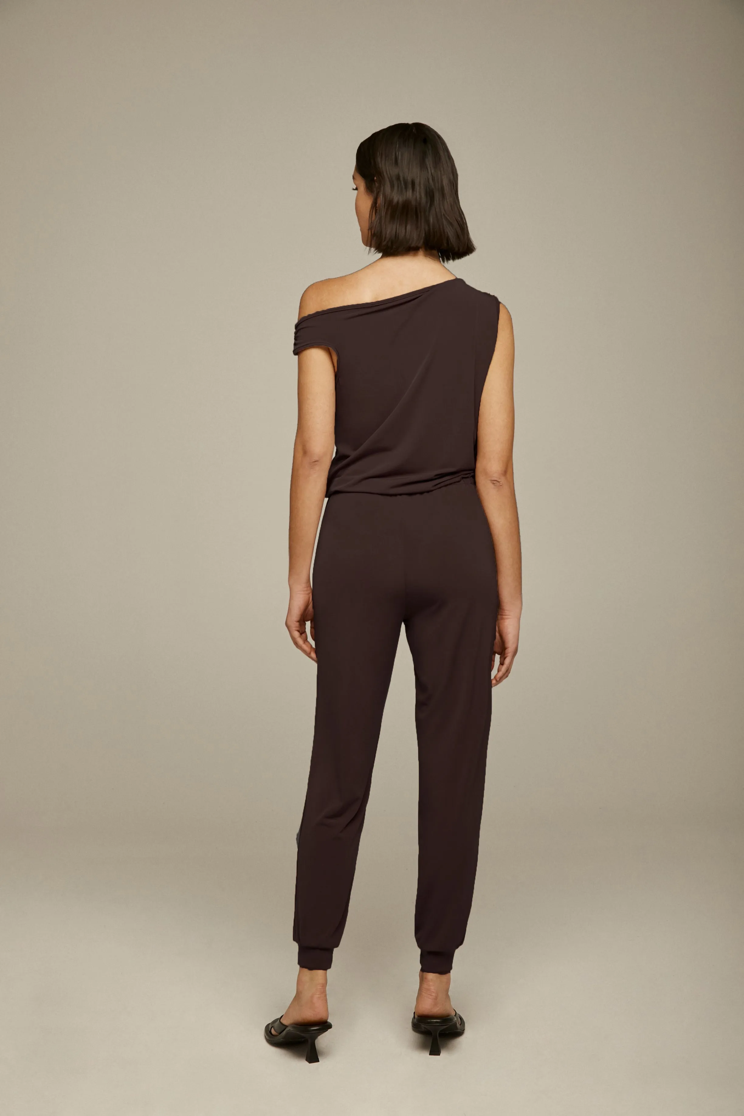 One Shoulder Jumpsuit