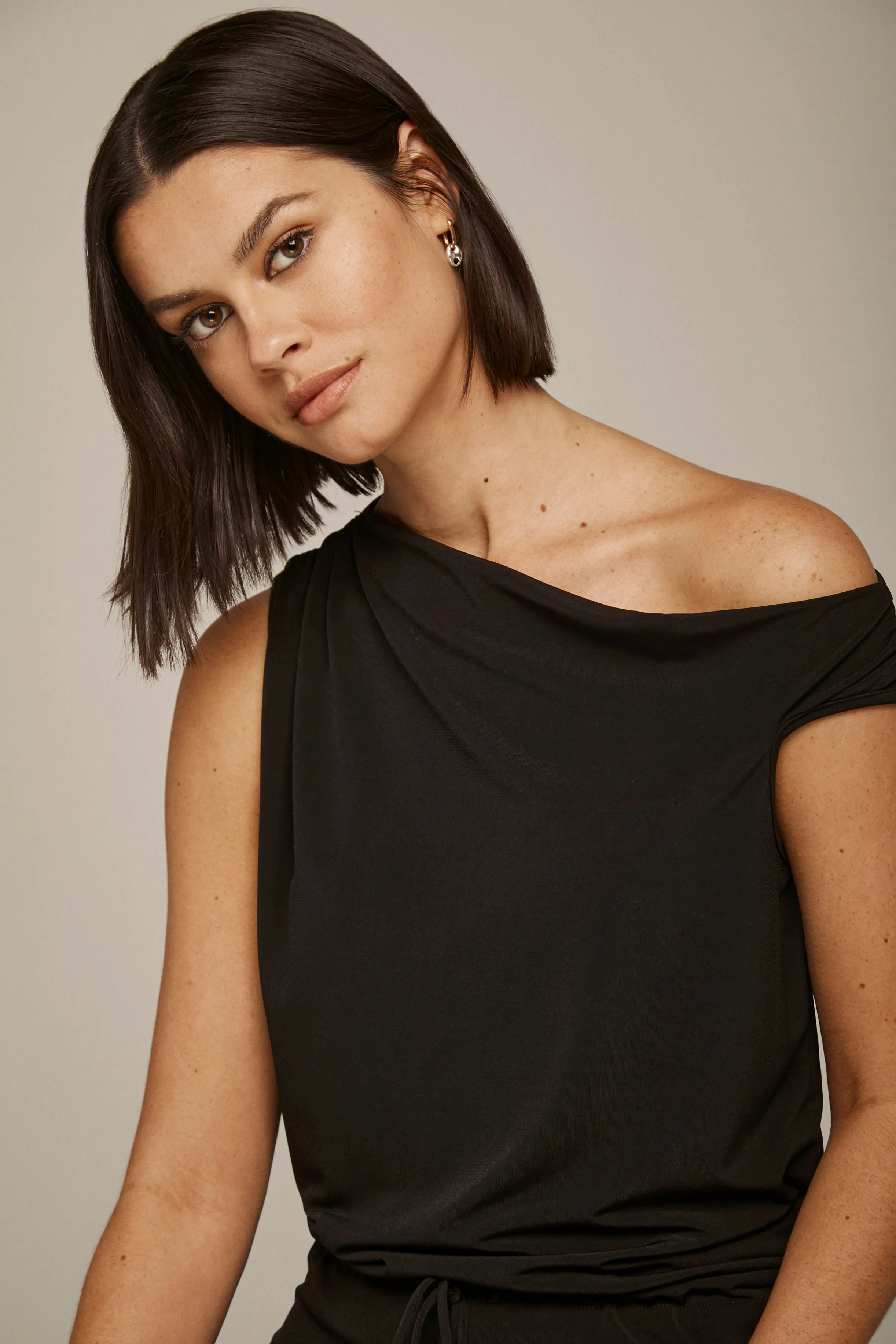 One Shoulder Jumpsuit