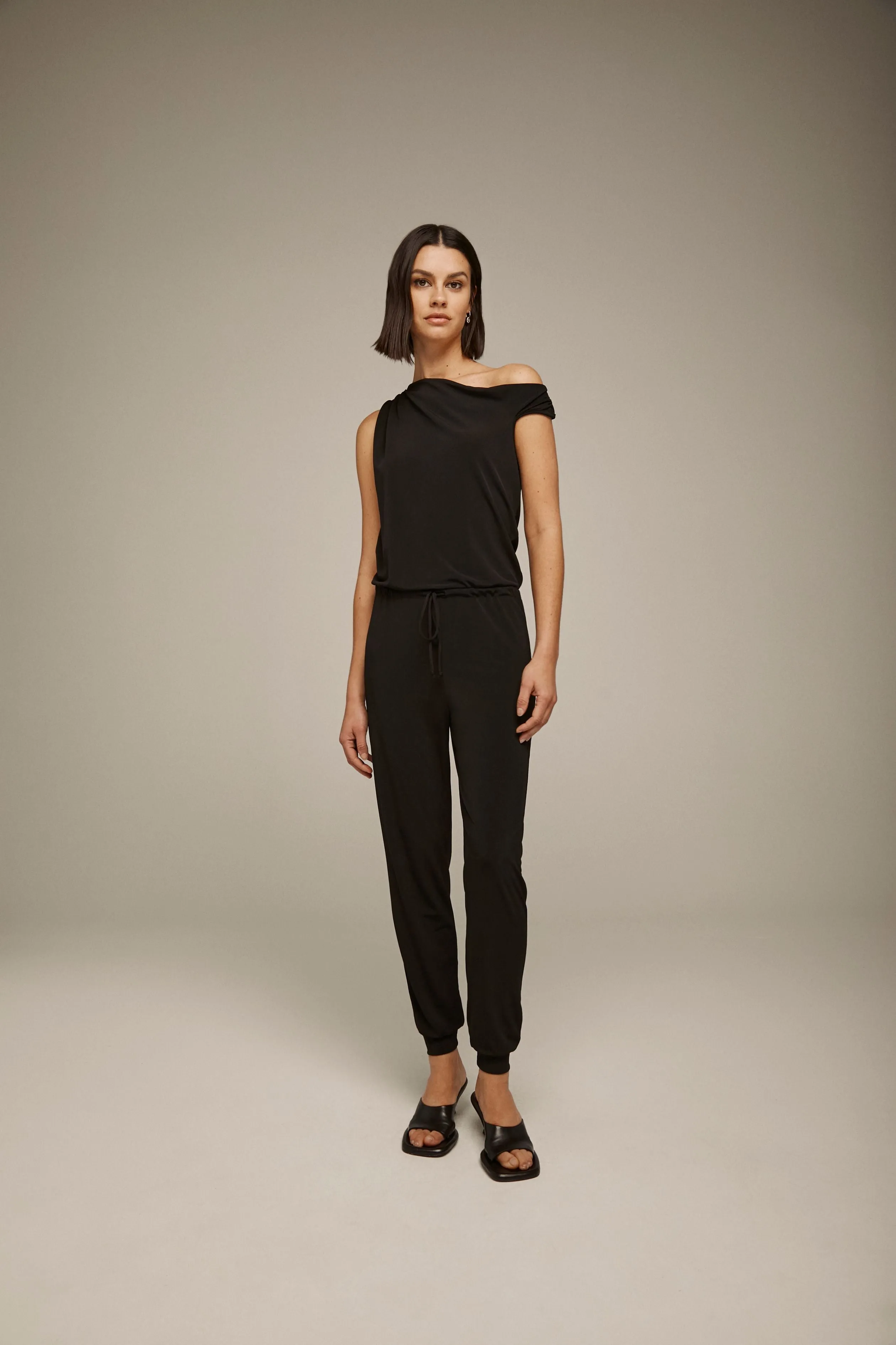 One Shoulder Jumpsuit