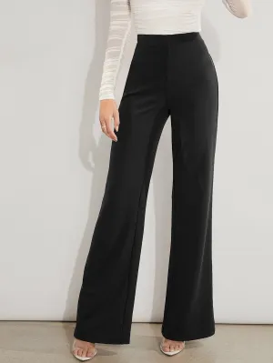 Pantalones de Cintura Alta y Pierna Ancha - Cherry Vibes CR