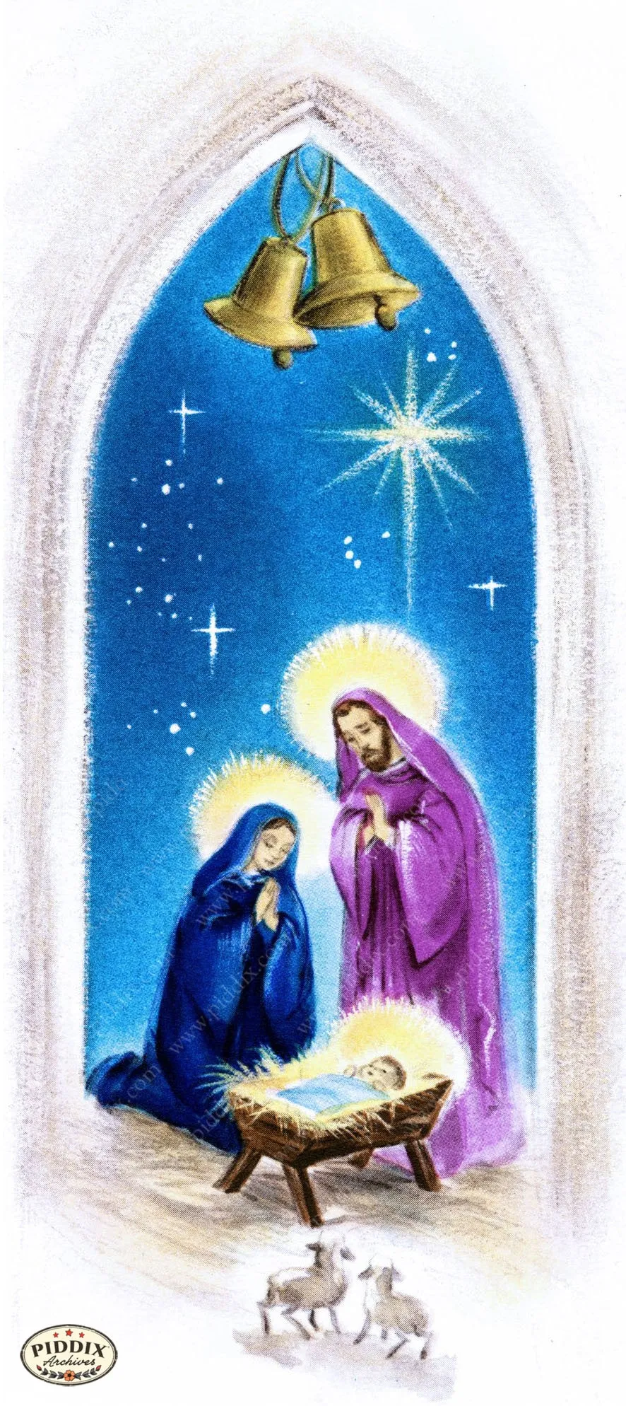 PDXC10069 -- Christmas Manger, Wise Men, Virgin Mary