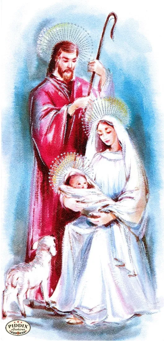 PDXC10177 -- Christmas Manger, Wise Men, Virgin Mary