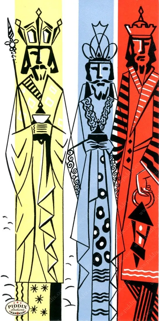 PDXC9880 -- Christmas Manger, Wise Men, Virgin Mary