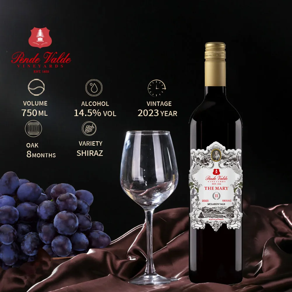 Pende Valde The Mary II 2023 Shiraz - 750ml