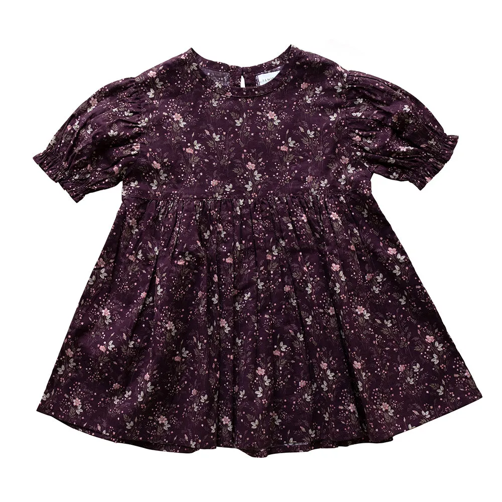 Penny Dress aus 100% Bio-Baumwolle -  Luna Floral Kollektion