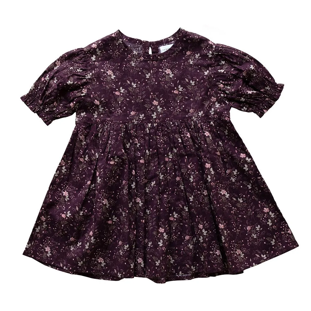 Penny Dress aus 100% Bio-Baumwolle -  Luna Floral Kollektion