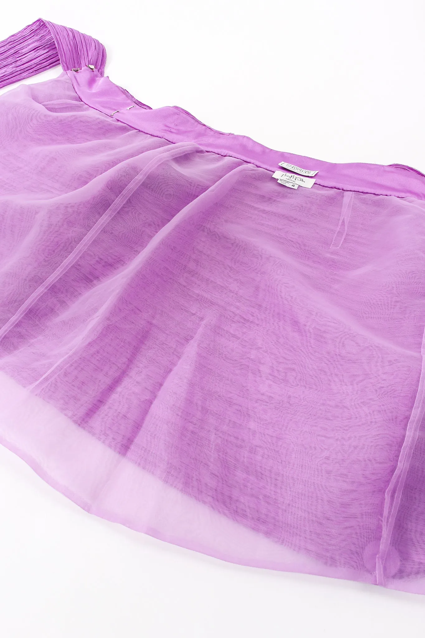 Pleated Halter & Wrap Skirt Set