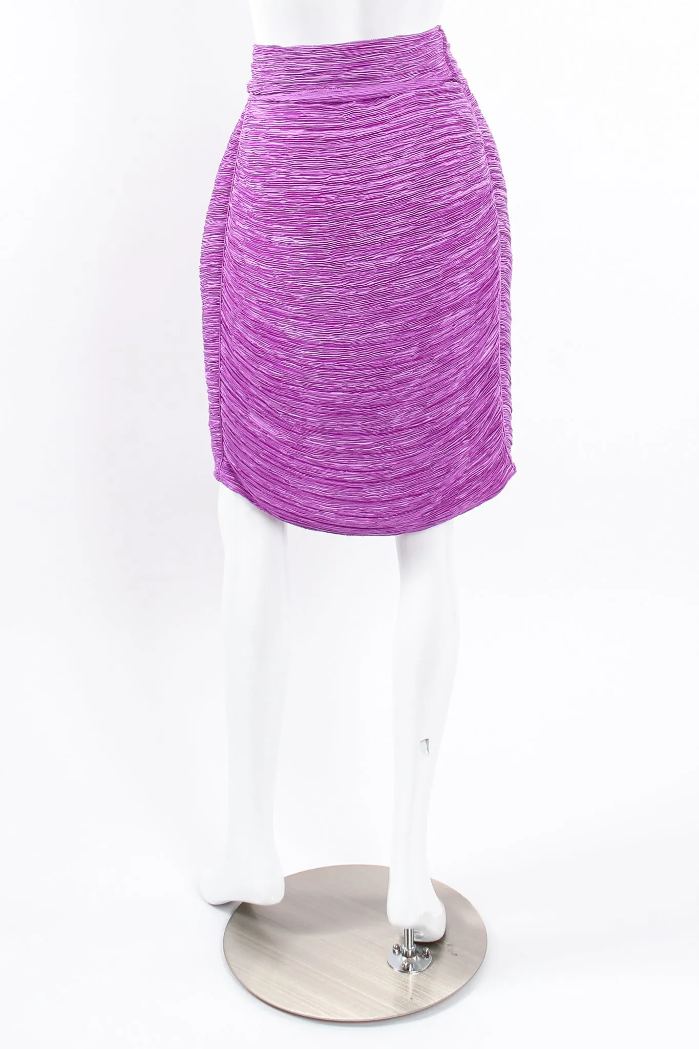 Pleated Halter & Wrap Skirt Set