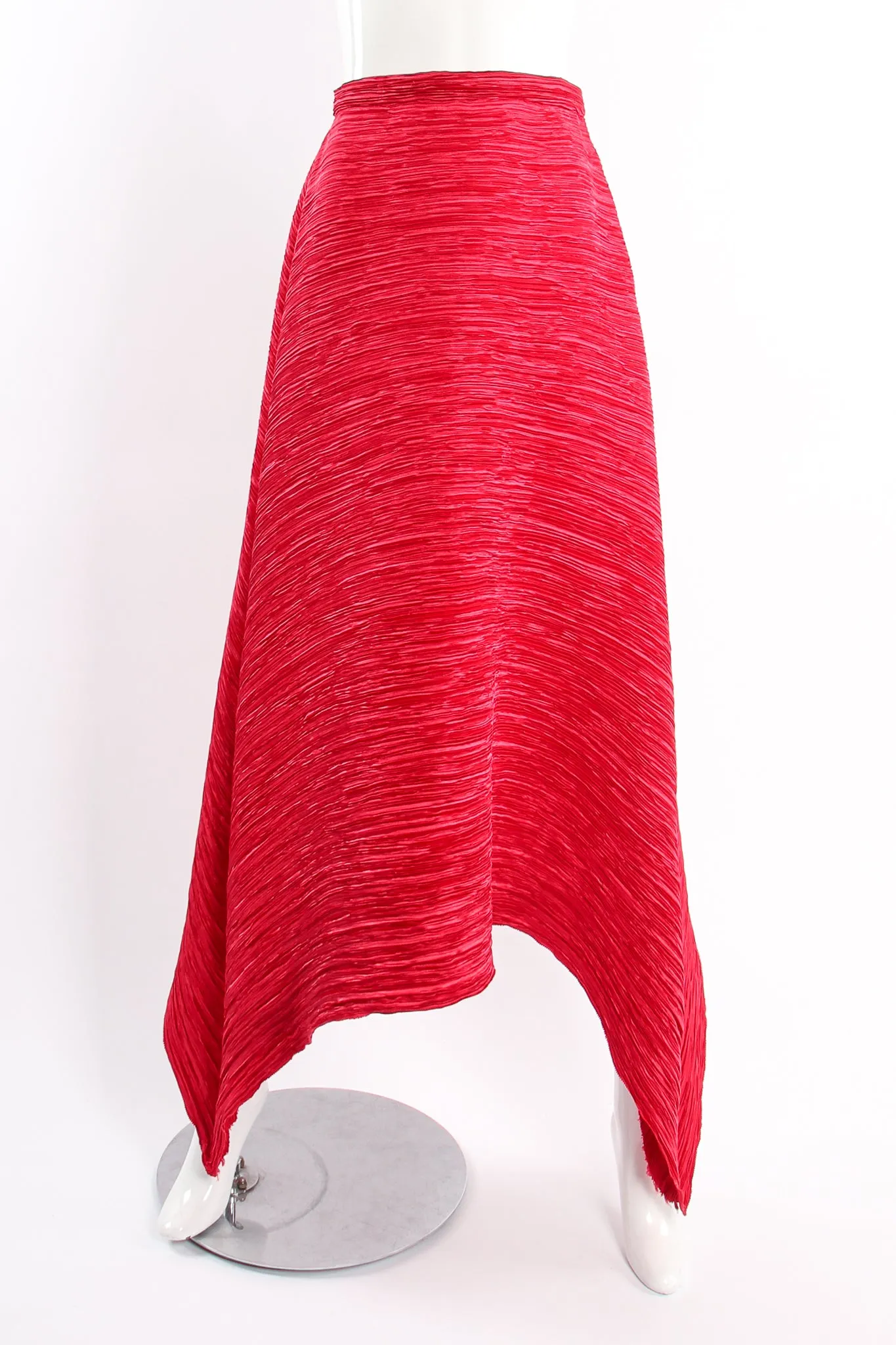 Pleated Handkerchief Skirt