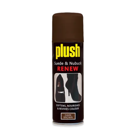 Plush Suede & Nubuck Renew Dark Brown