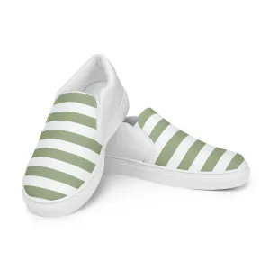 Sailor Olive - Sustainably Made Women's  Slip-On Canvas Shoes