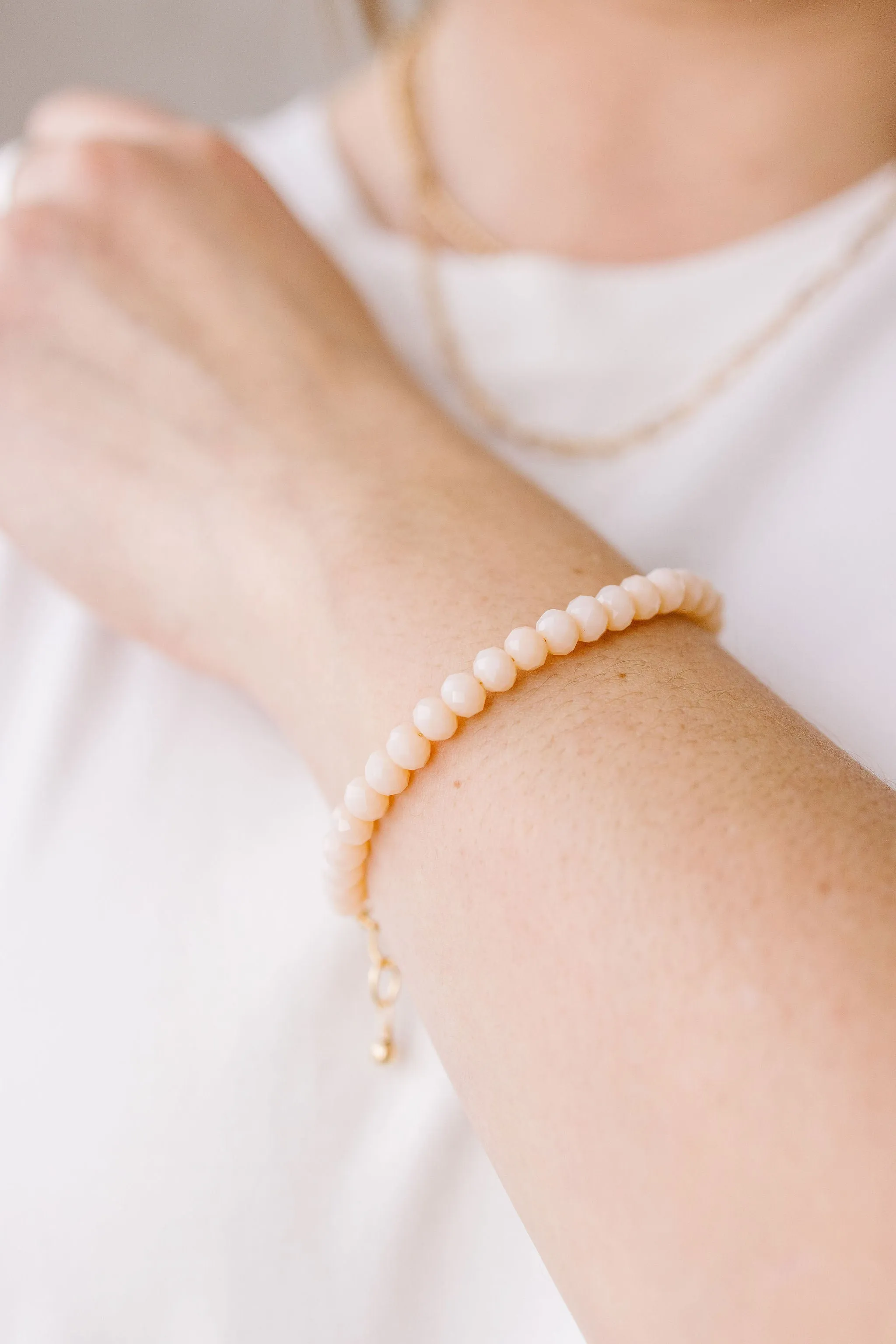 Seashell Mom   Mini Bracelet Set (6MM Beads)