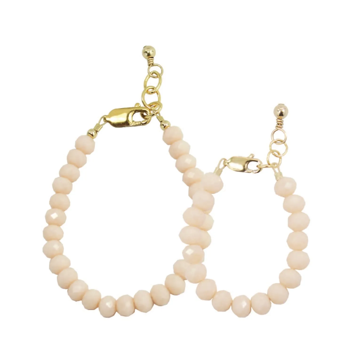 Seashell Mom   Mini Bracelet Set (6MM Beads)