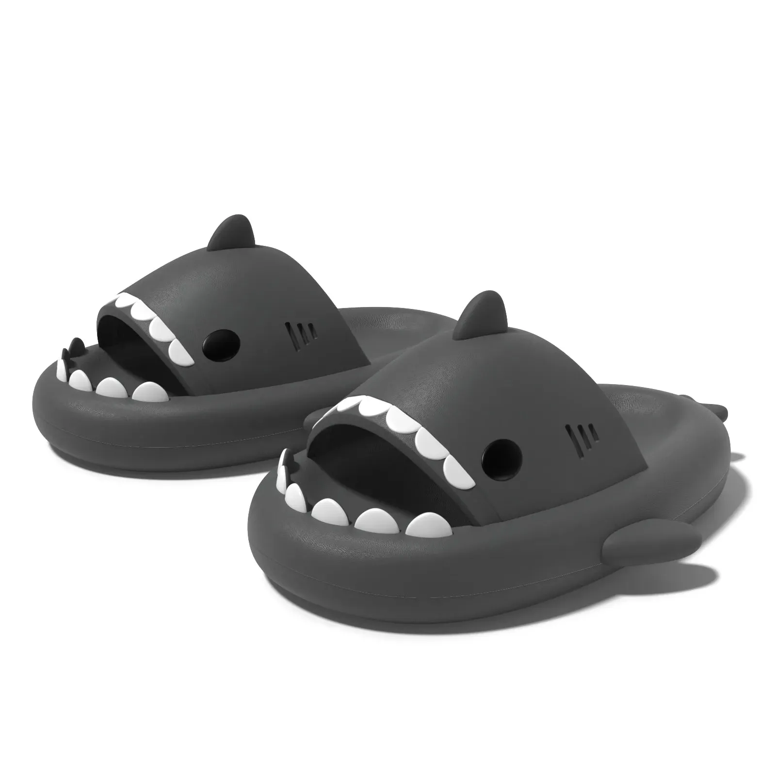 Shark Slippers Anti-skid EVA Solid Color Shoes