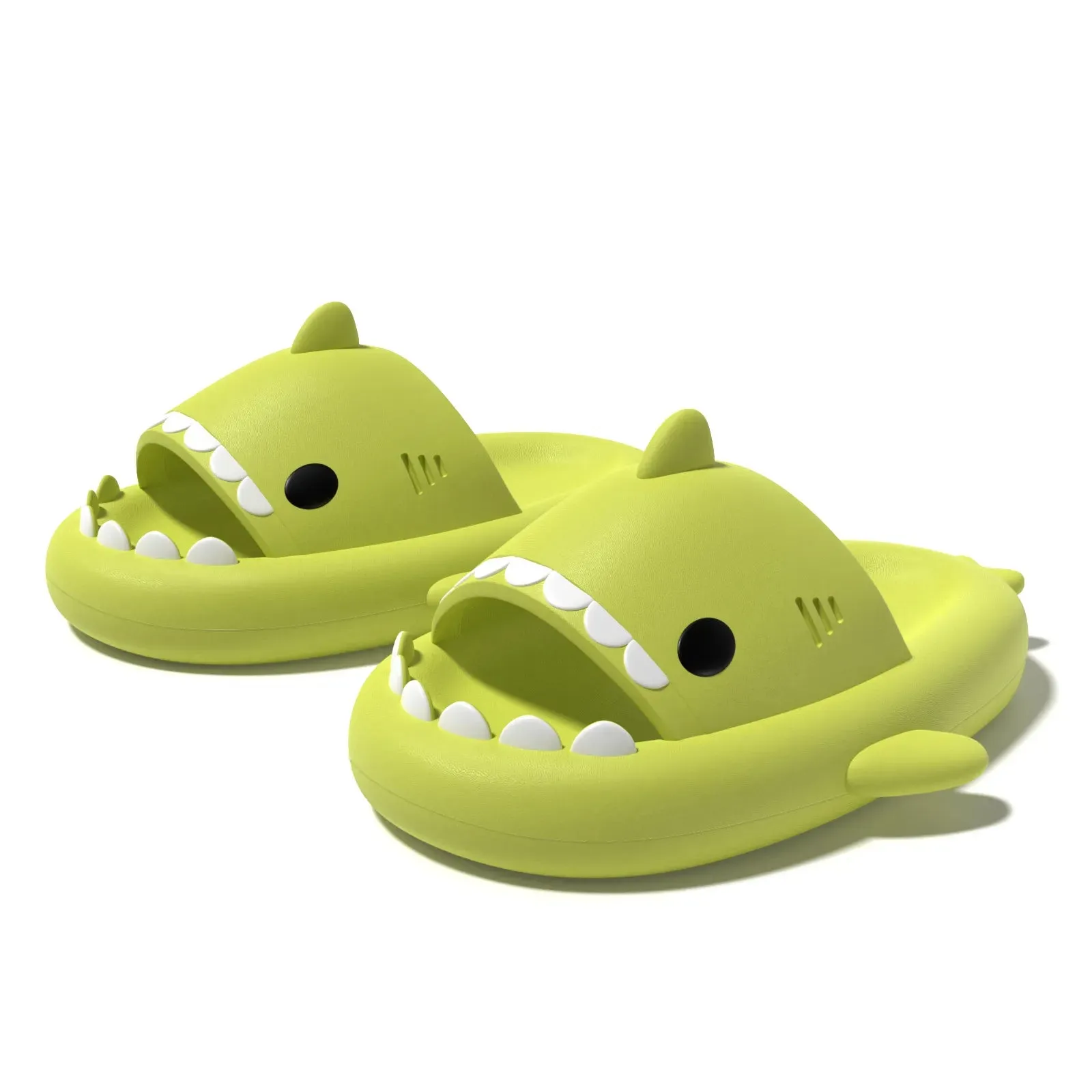 Shark Slippers Anti-skid EVA Solid Color Shoes