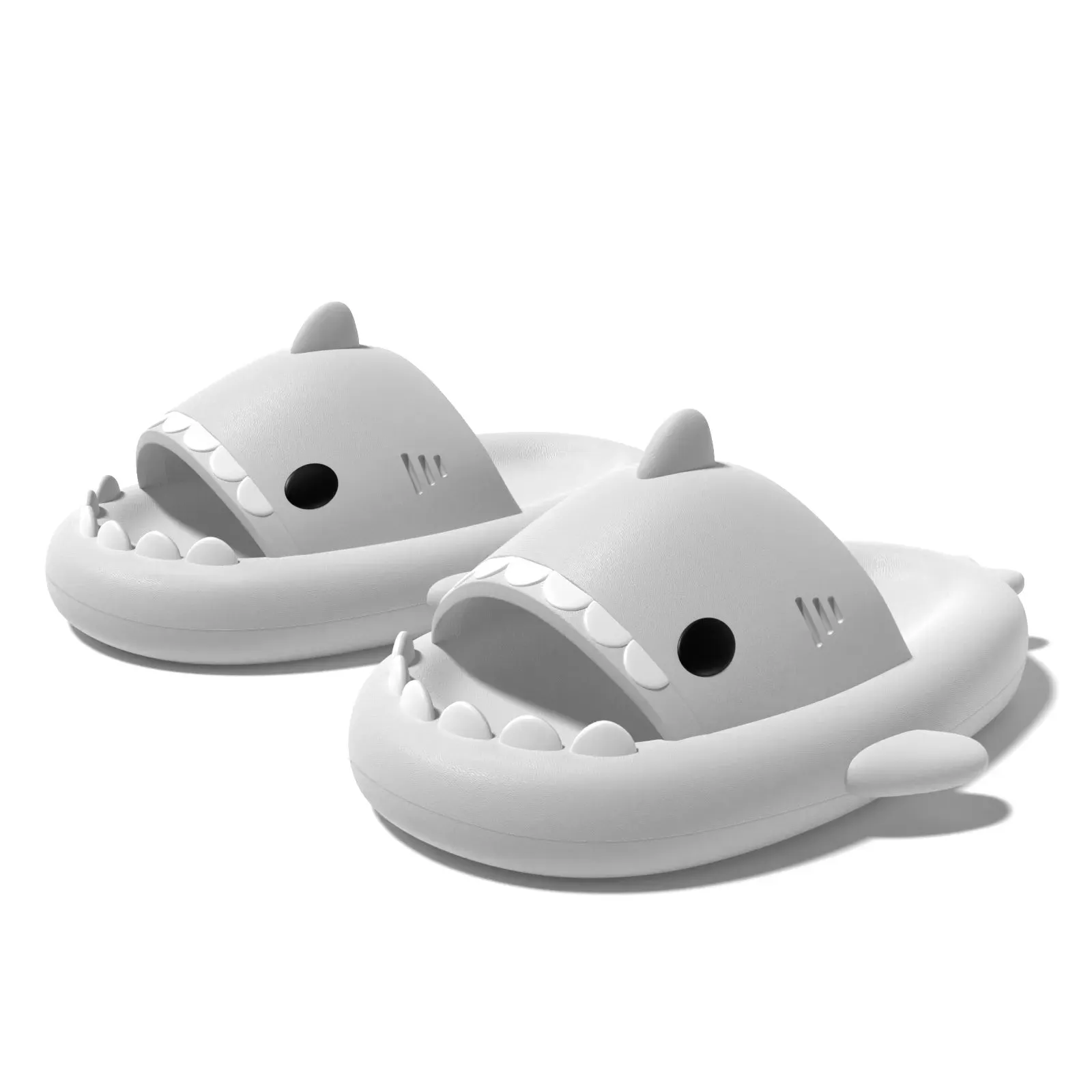 Shark Slippers Anti-skid EVA Solid Color Shoes