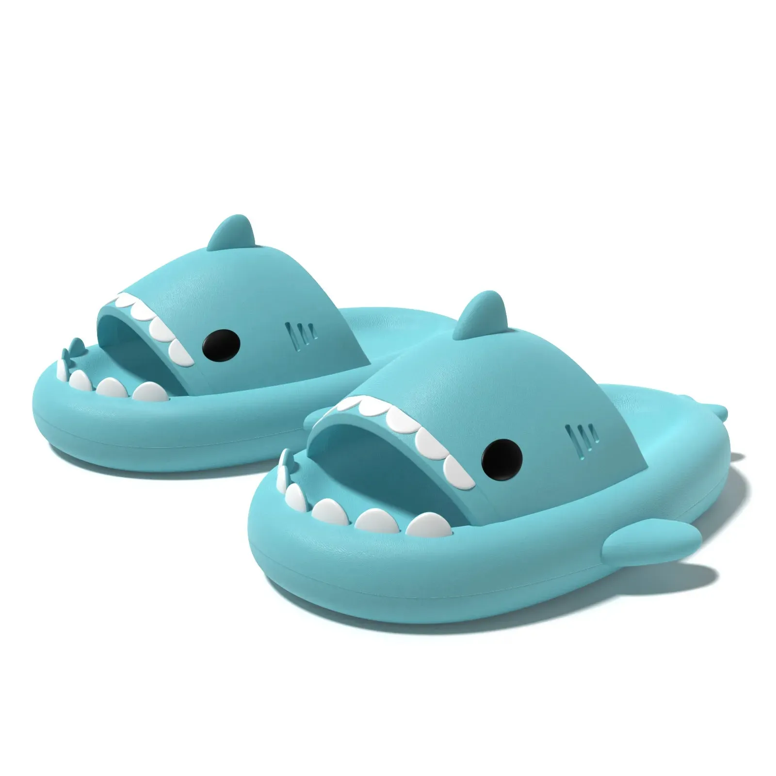 Shark Slippers Anti-skid EVA Solid Color Shoes
