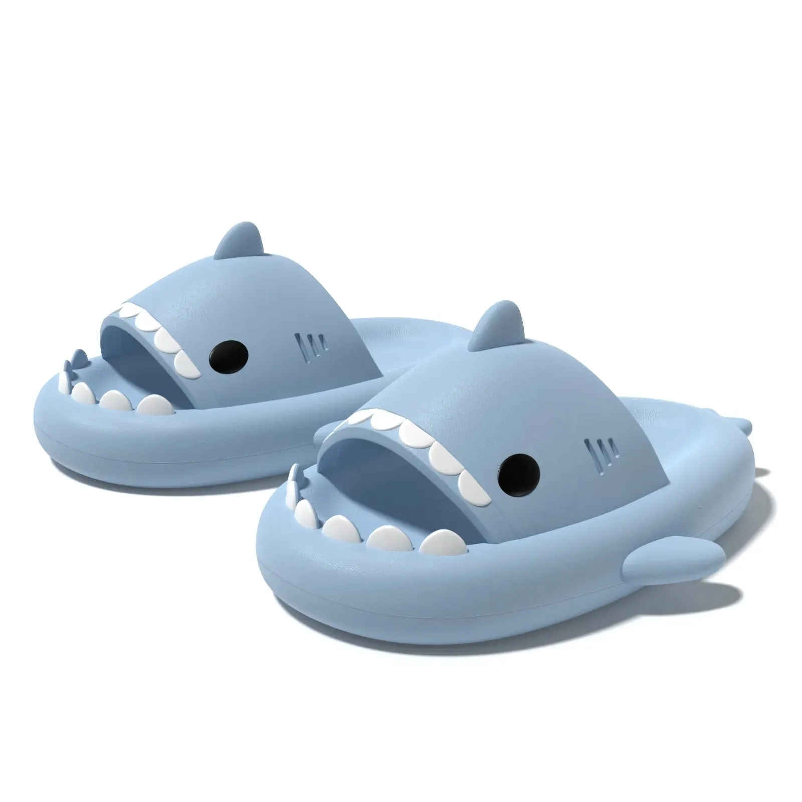 Shark Slippers Anti-skid EVA Solid Color Shoes
