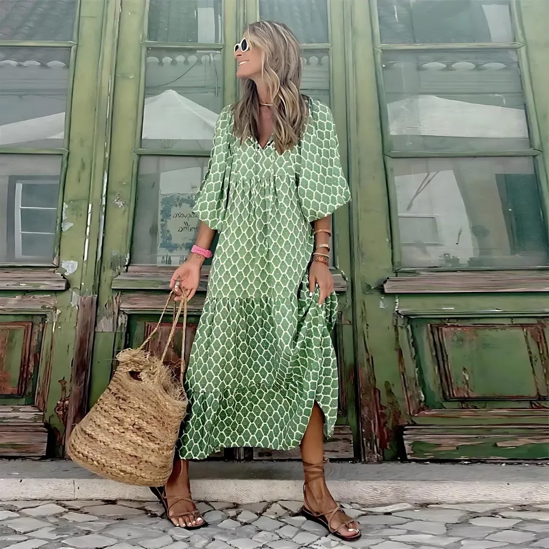 SHARON - Boho Spring Dress