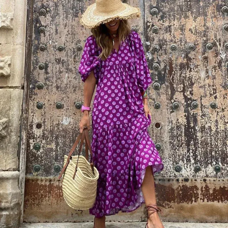 SHARON - Boho Spring Dress