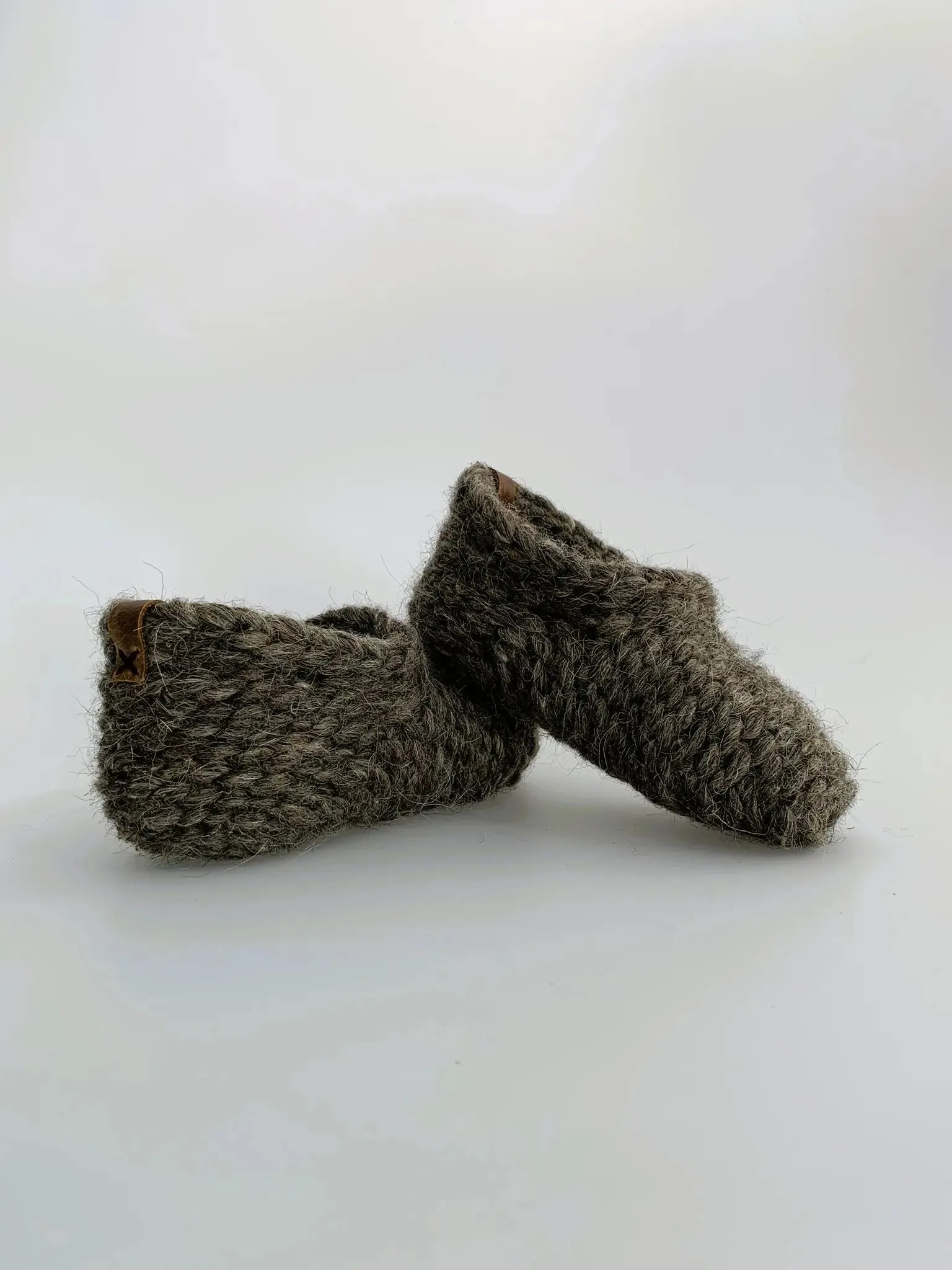 Slippers Home  Wool Organic Low Boots