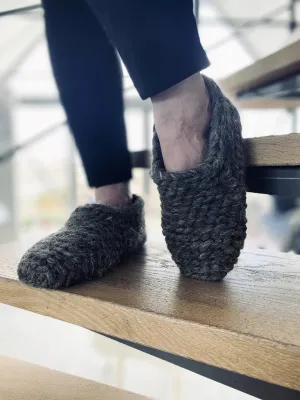 Slippers Home  Wool Organic Low Boots