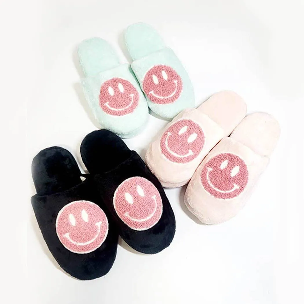 SMILEY SLIPPERS (3 colors)