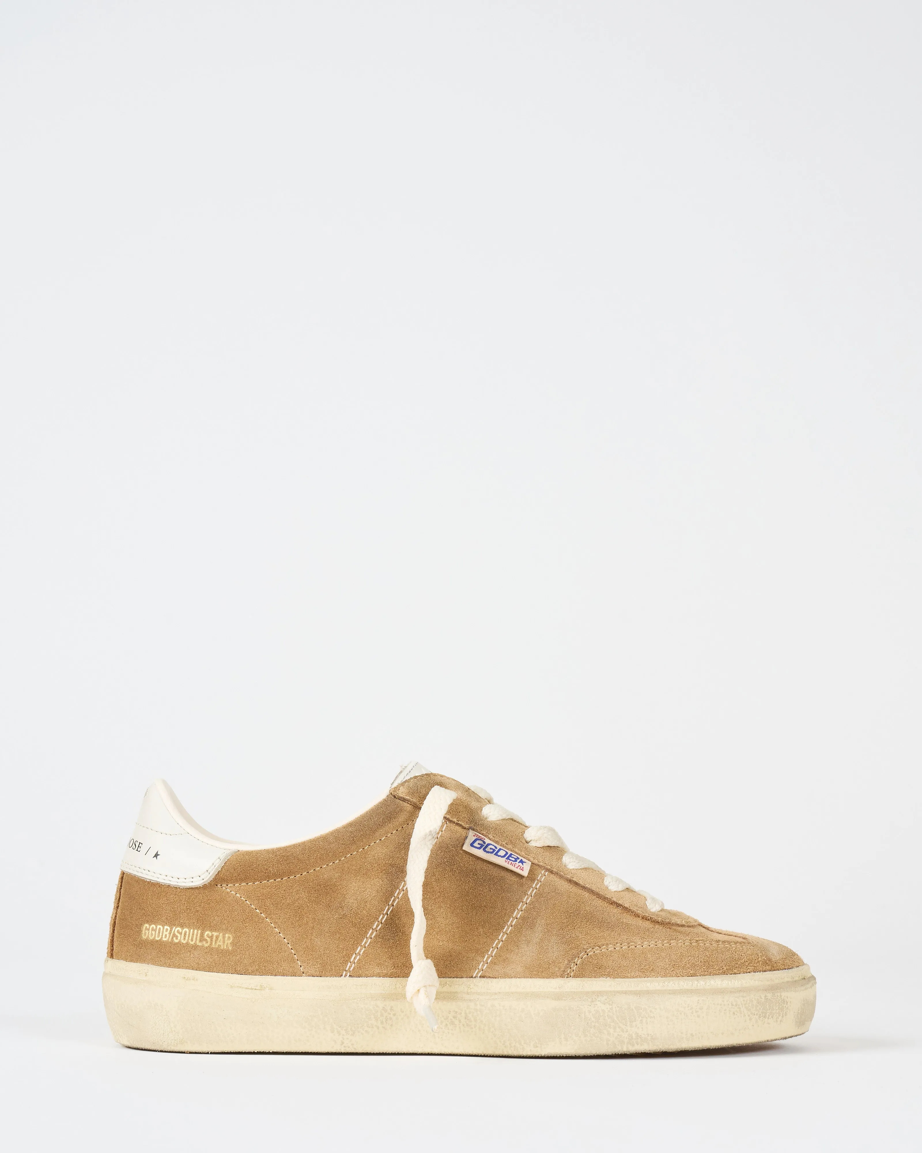 soul-star suede upper leather heel