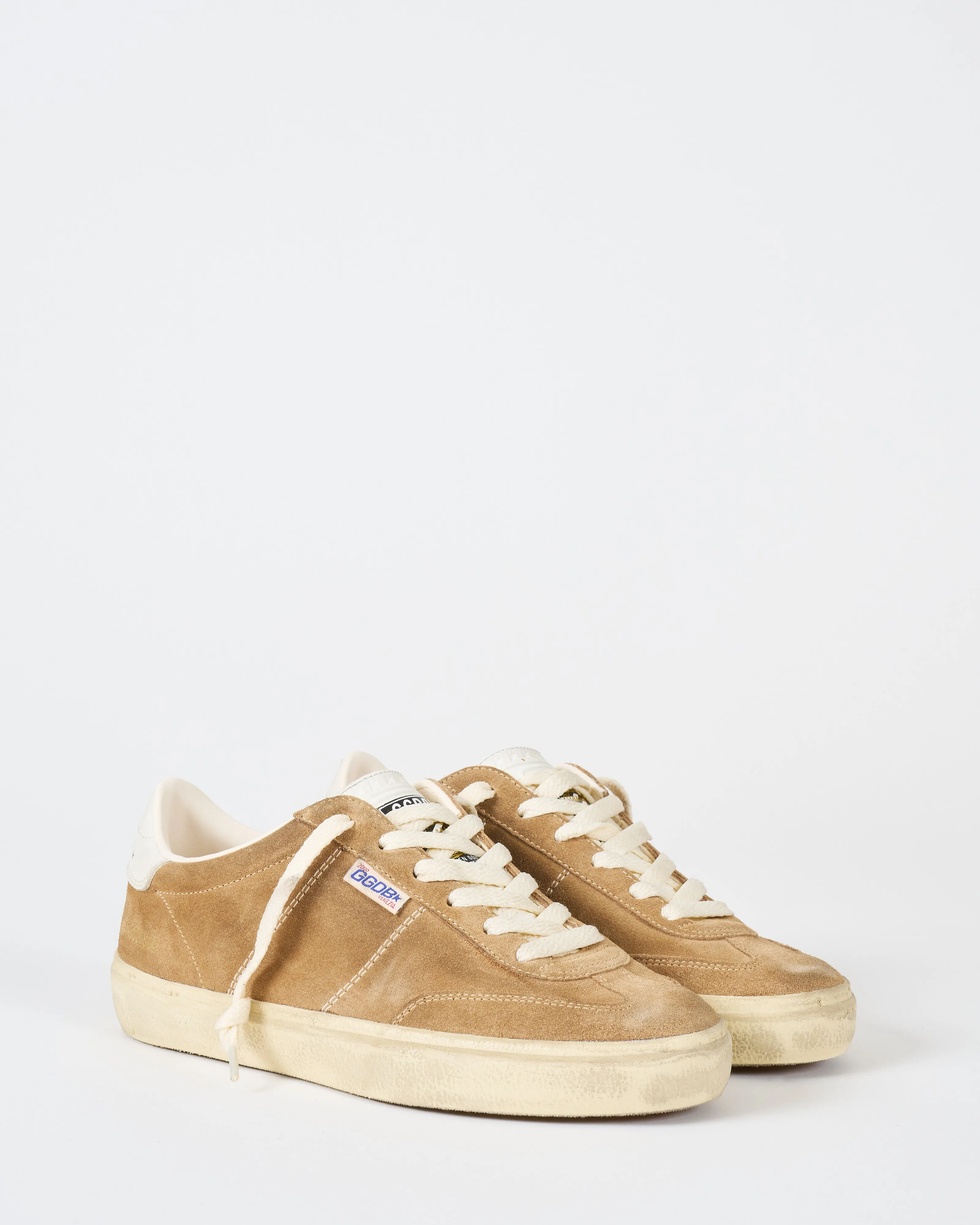 soul-star suede upper leather heel