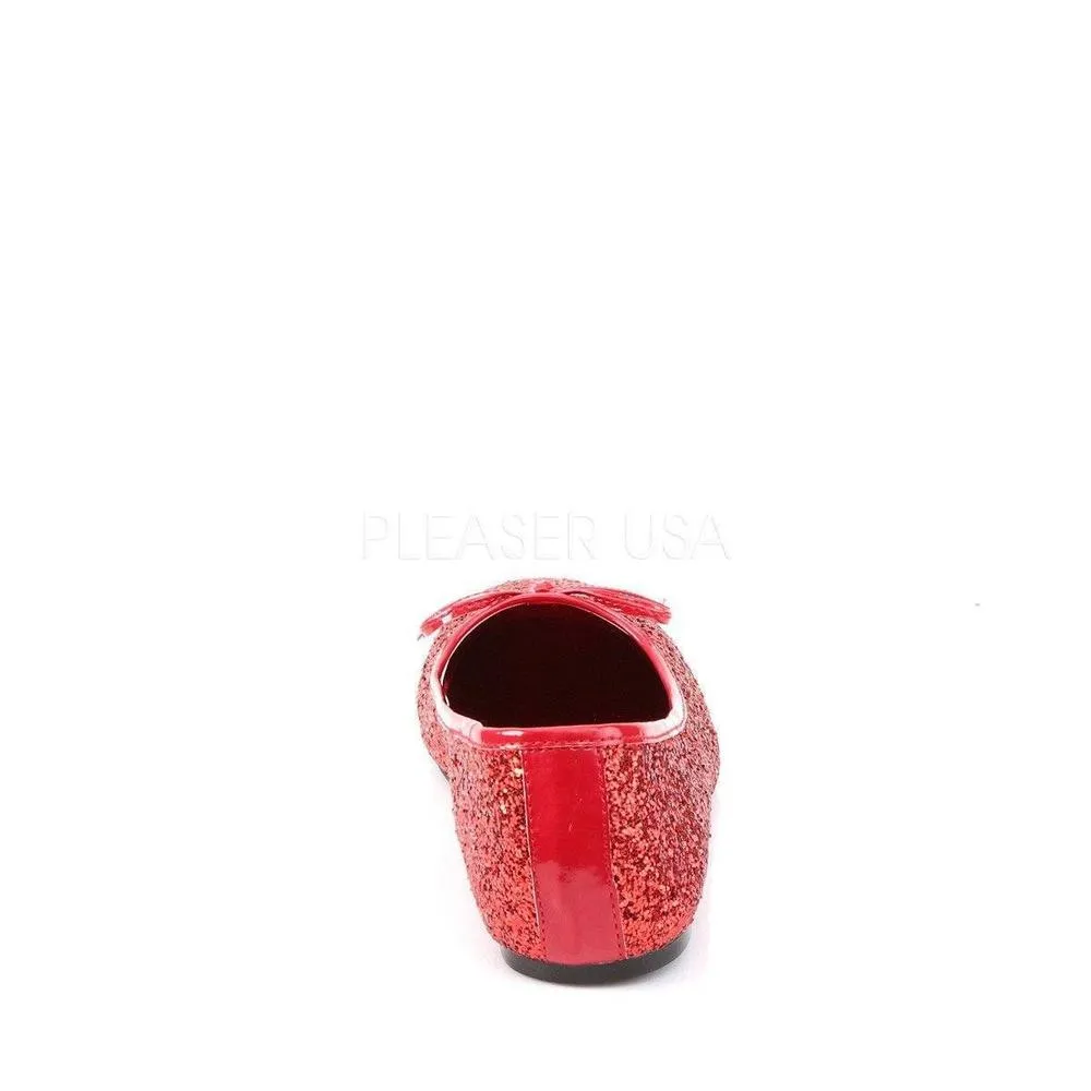 SS-STAR-16G Flat | Red Glitter