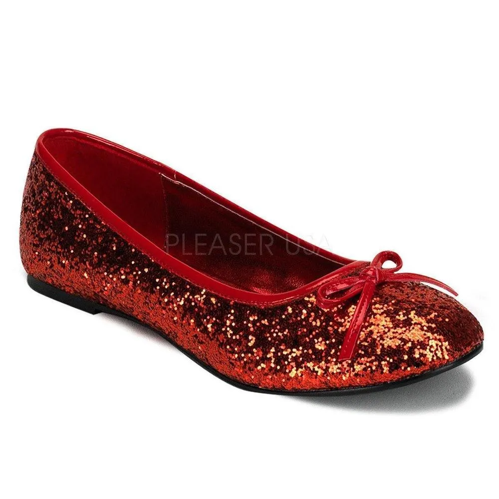 SS-STAR-16G Flat | Red Glitter