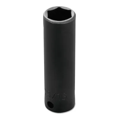 Stanley® Products Torqueplus Deep Impact Sockets , 3/4 in Drive, 5/8 in Opening, 6 Points, 07510L