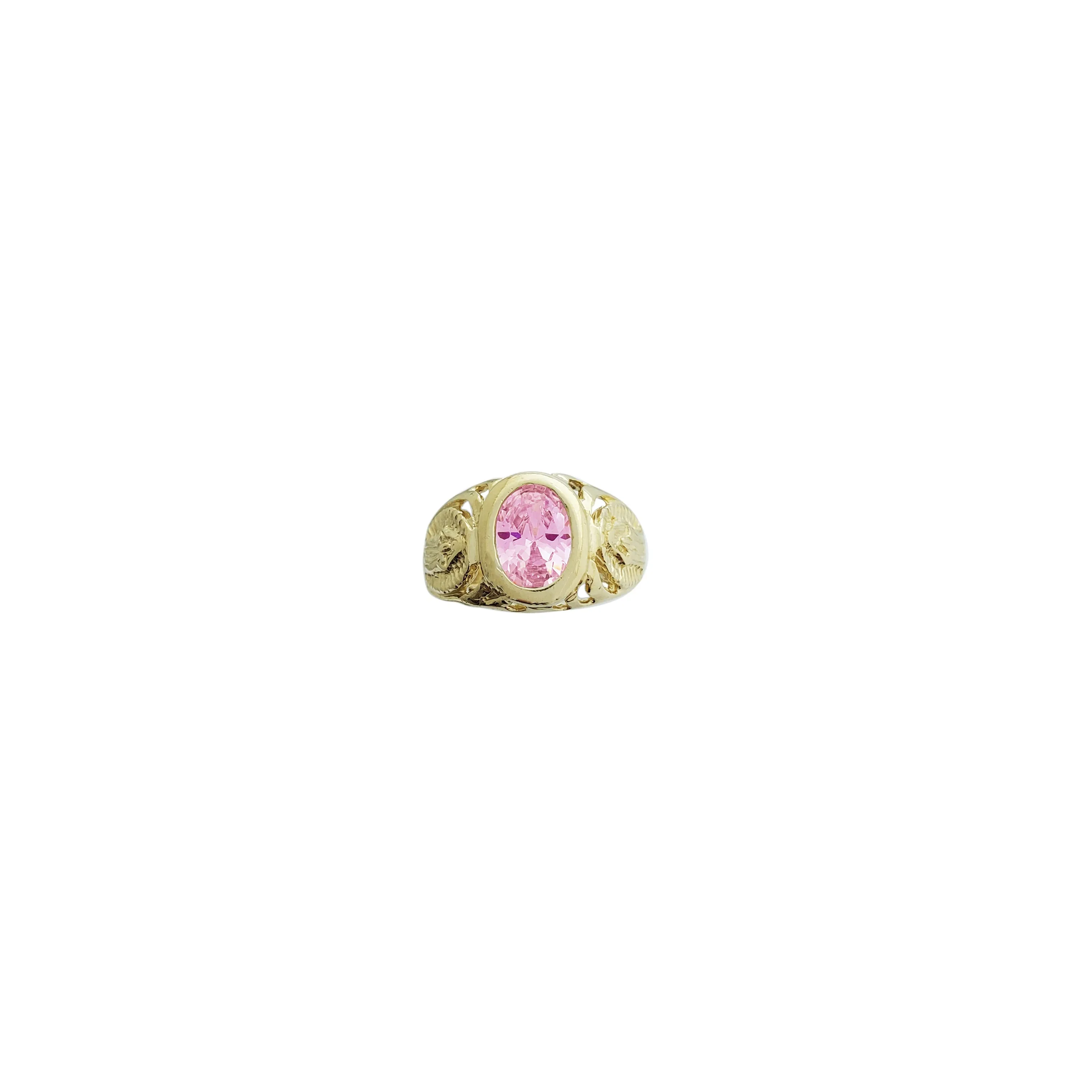 Stone Baby-Sized Virgin Mary Ring (14K)