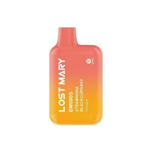 STRAWNANA BLACKCURRANT - LOST MARY BM600 DISPOSABLE VAPE