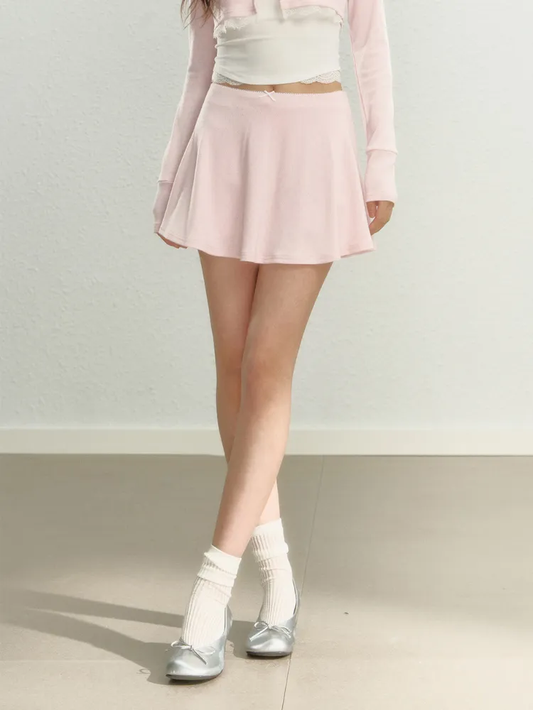 Sugar Lace Knit Top Skirt Cardigan 3-piece Set