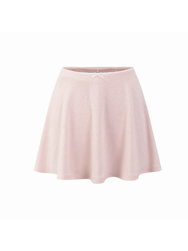 Sugar Lace Knit Top Skirt Cardigan 3-piece Set