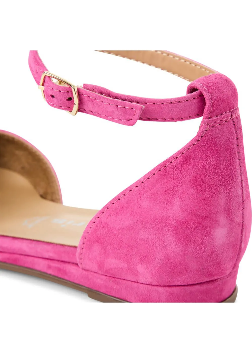 Tamaris Dorine Leather 50's Sandal Pink