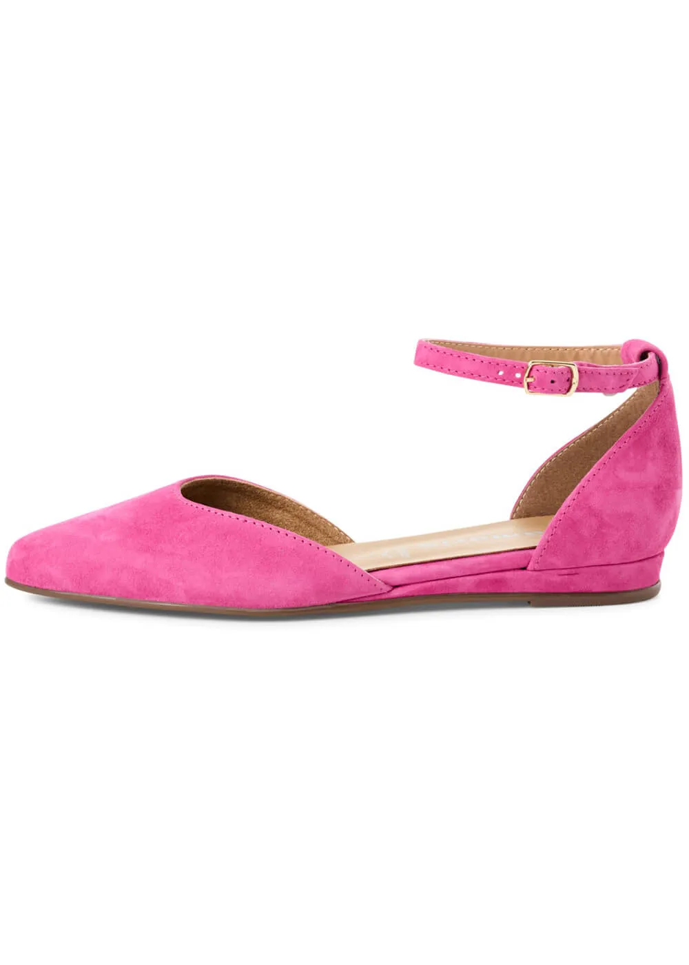 Tamaris Dorine Leather 50's Sandal Pink