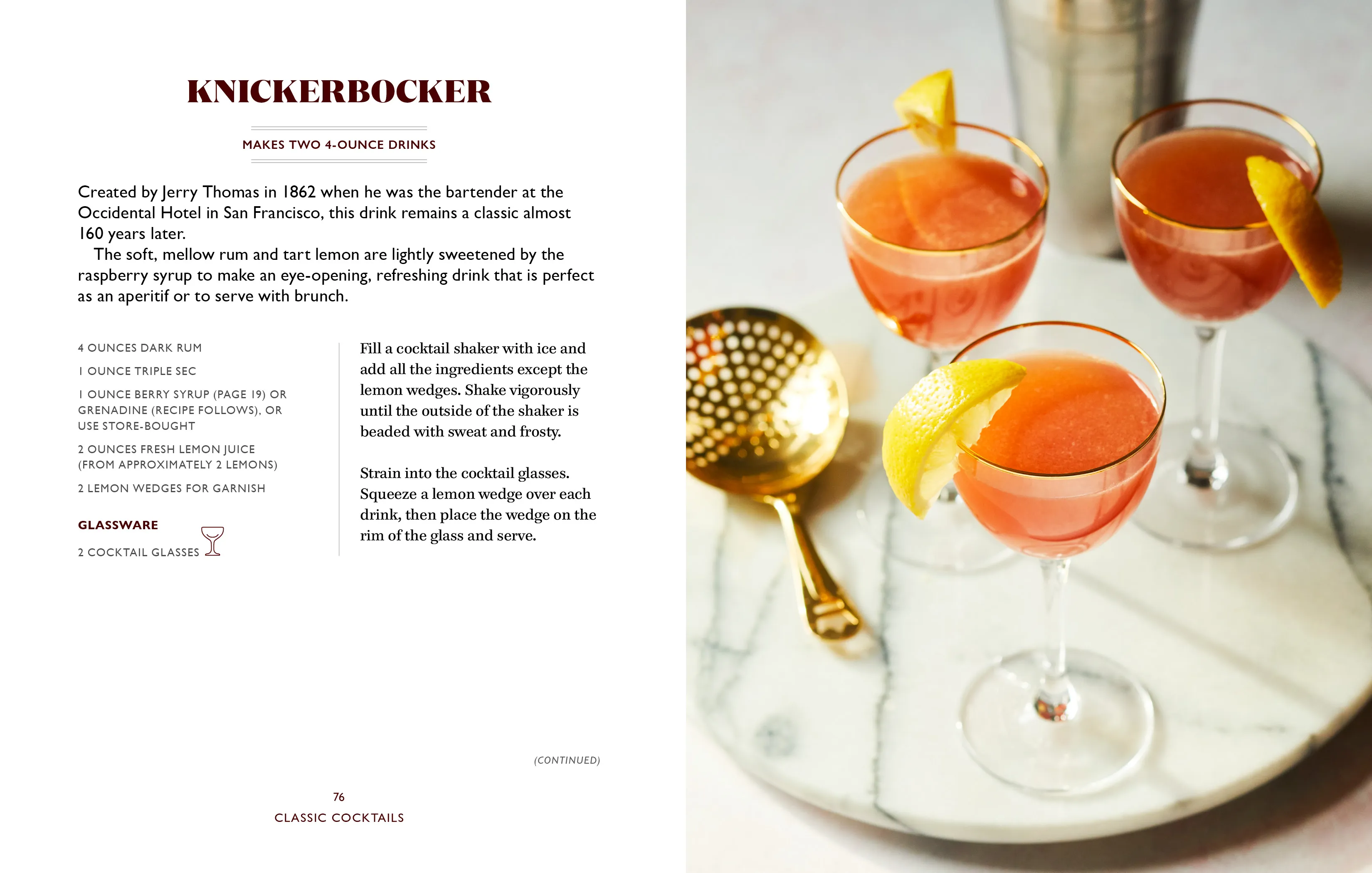 The Artisanal Kitchen: Classic Cocktails