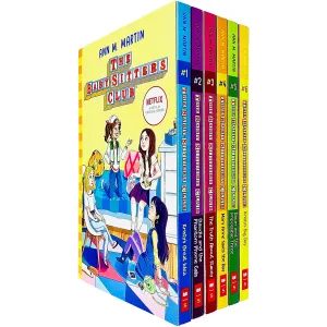 The Babysitters Club Books 1 - 6 Collection Set by Ann M. Martin